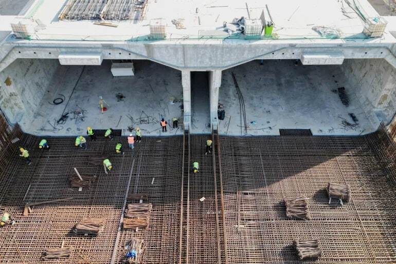 افتتاح تونل زیرآبی جنوب عراق/ اتصال "بندر بزرگ فاو" به "ام القصر"